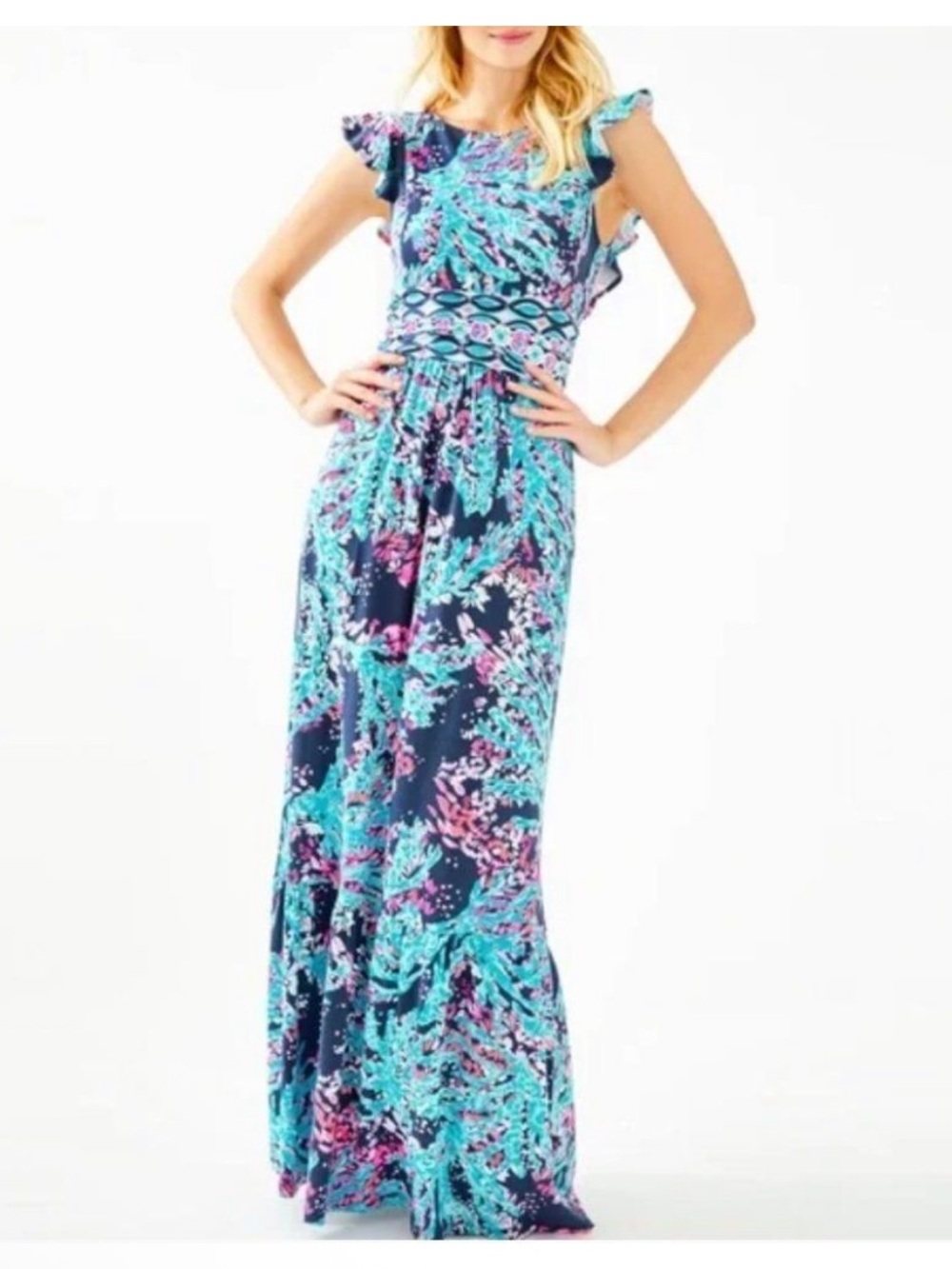 Lilly Pulitzer Mylea Maxi Dress - Size Small